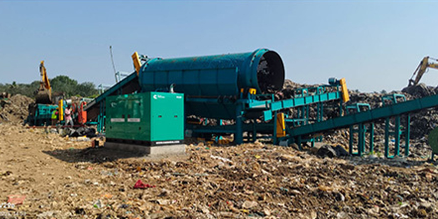 Rotary Trammel Screening System 